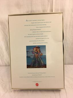 NIB Mattel Barbie Enchnated Seasons Collection Limited Edt. Spring Bouguet Barbie Doll 14"tall Box