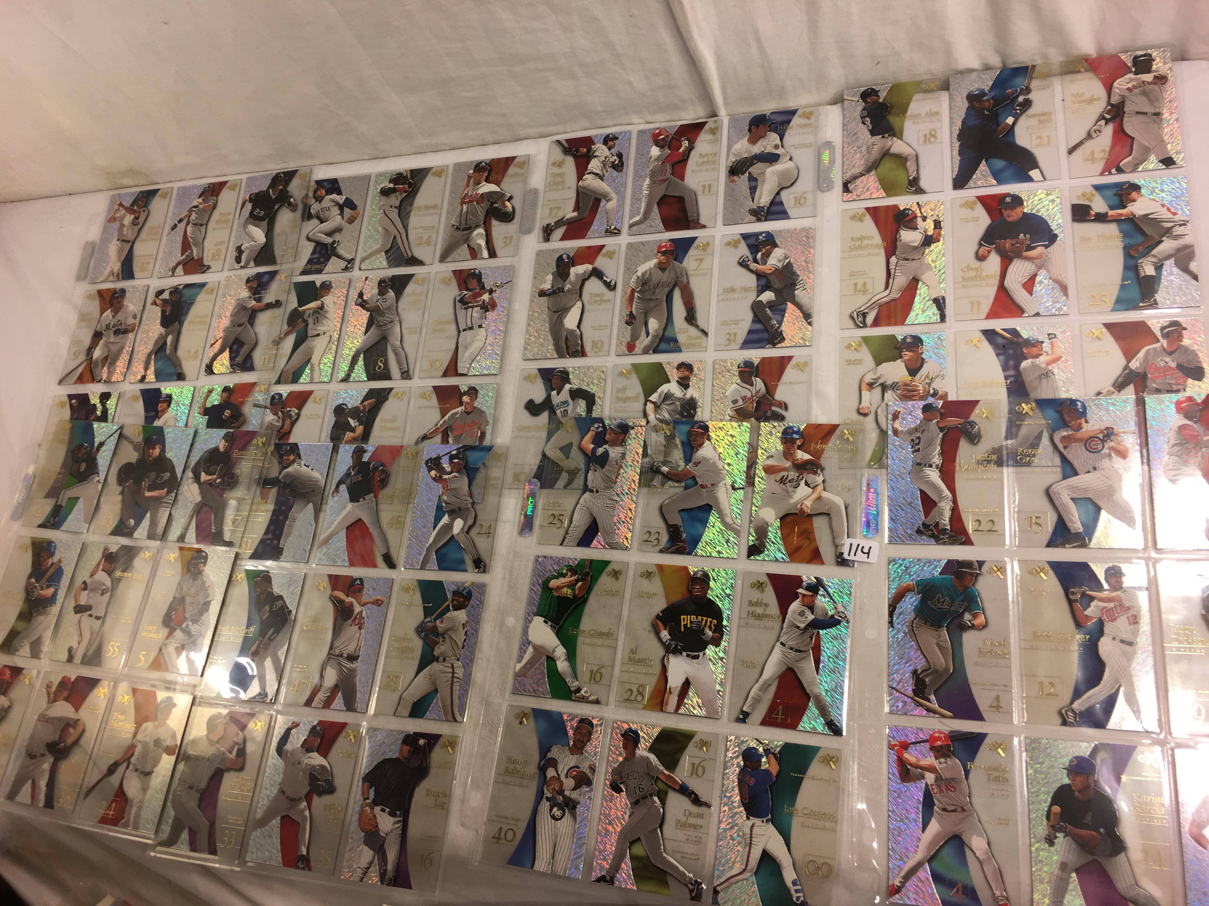 Collector Fleer Skybox 1998 MLB Trading Cards Set 10 sheets