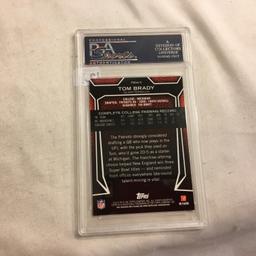 2010 Topps Draft 75th Anniversary Tom Brady #3 Mint 9 PSA Authenticated 23532003 Card