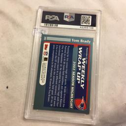 2003 Topps Tom Brady #293 Mint 9 PSA Authenticated 42255148