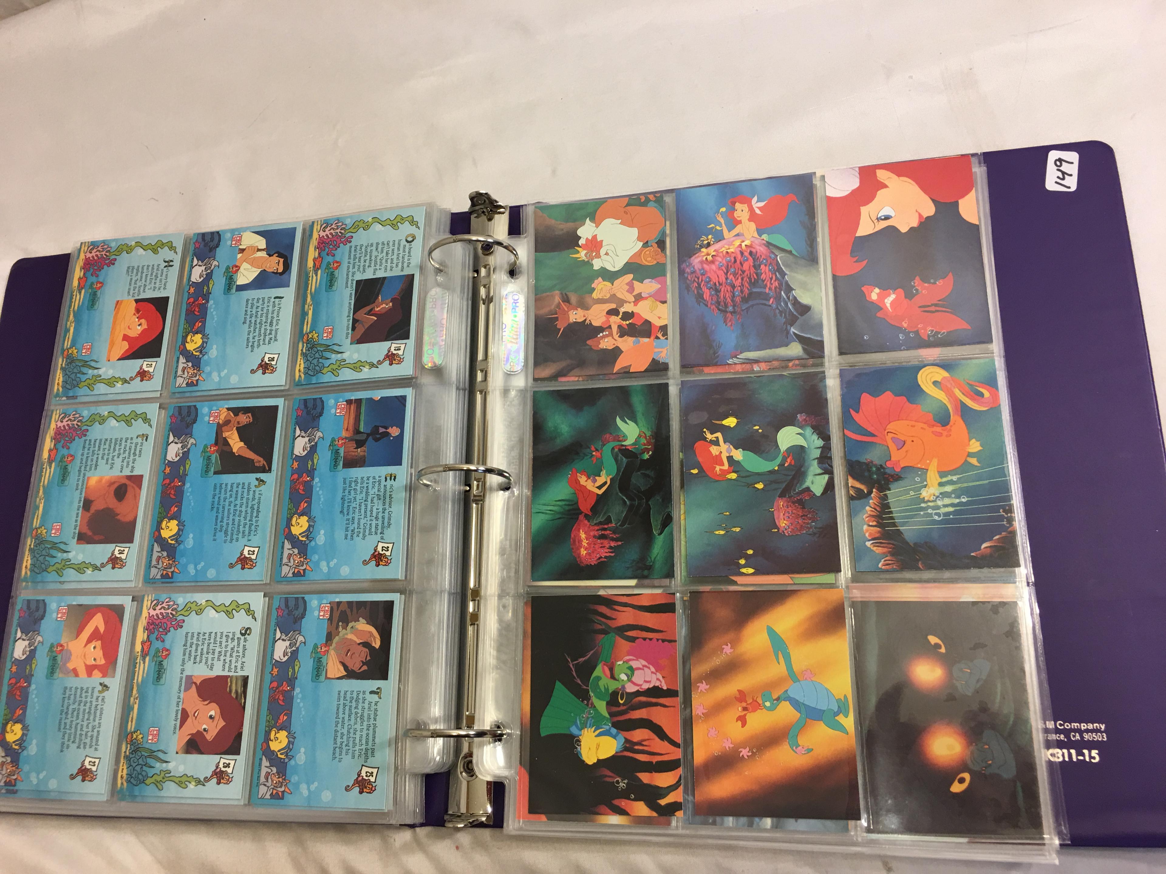 Collector Skybox Snow White & the 7 Dwarfs & Little Mermaid Trading Cards Set 22 sheets
