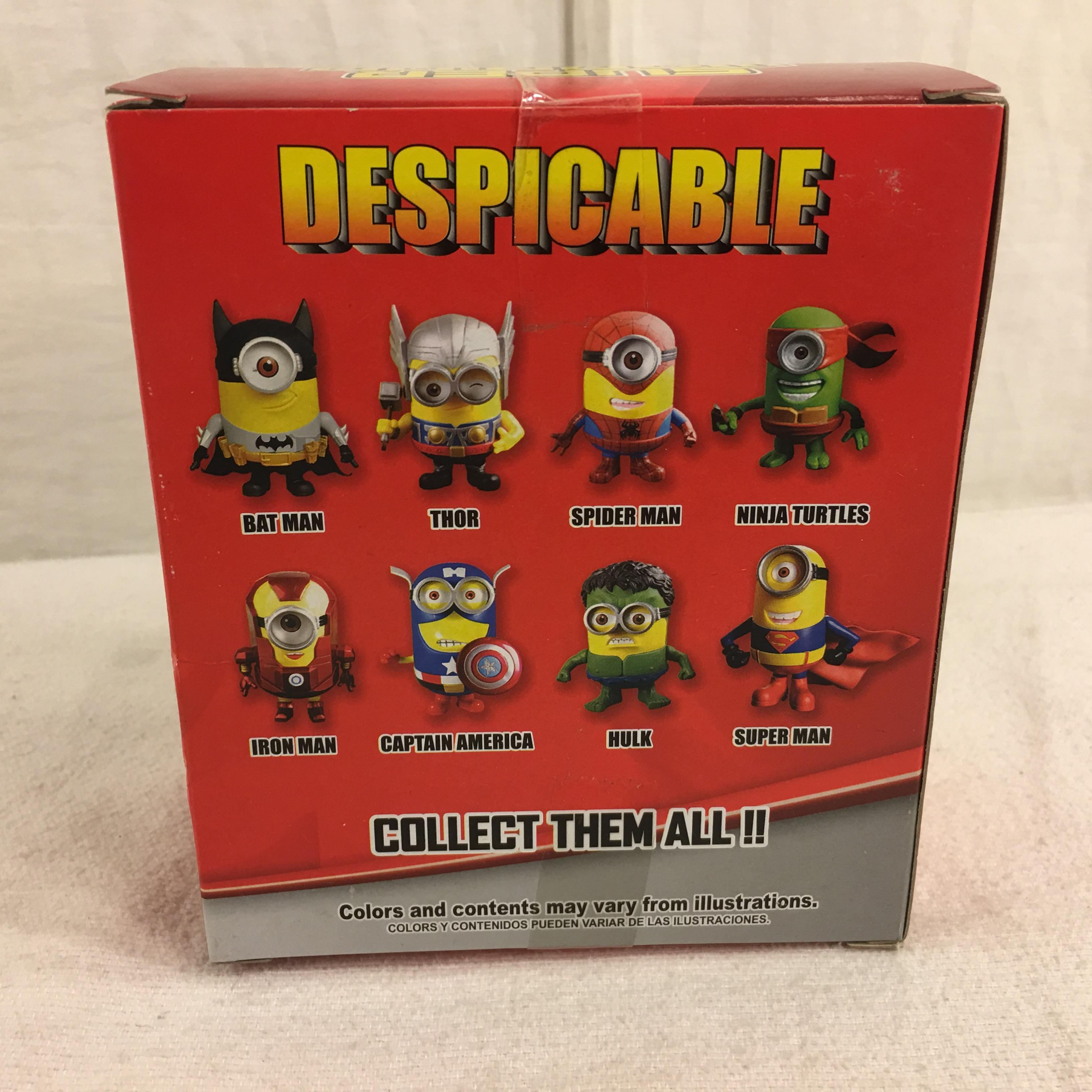 NIB Collector Super Warrior Despicable  Iron Man  4"tall