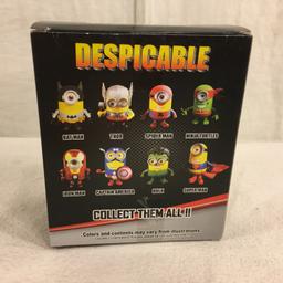 NIB Collector Super Warrior Despicable Bat Man   4"tall