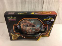 Collector New Pokemon Trading card Game Detective Pikachu Box Size:13x9.5" Box