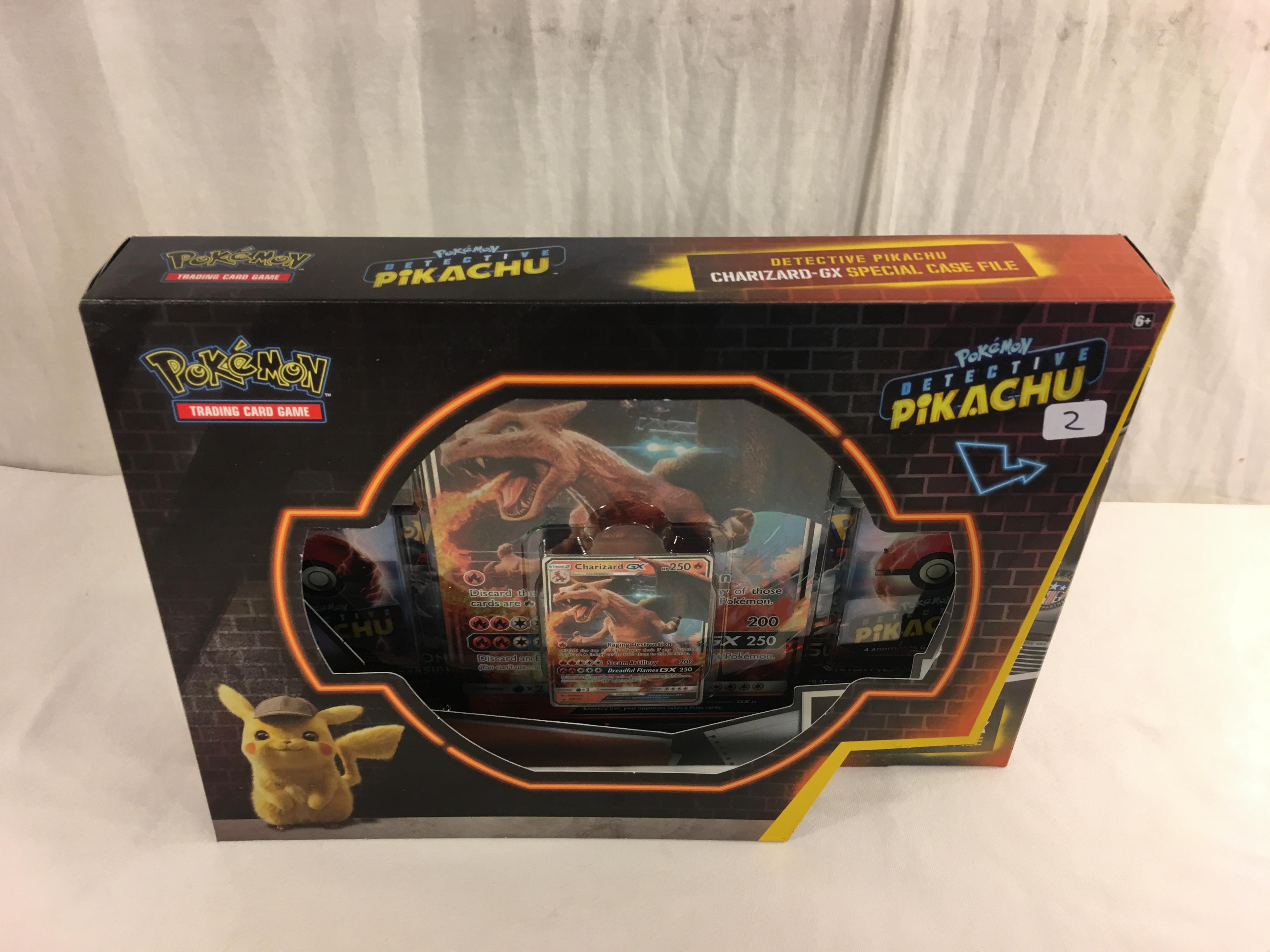 Collector New Pokemon Trading card Game Detective Pikachu Box Size:13x9.5" Box