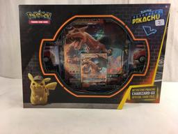 Collector New Pokemon Trading card Game Detective Pikachu Box Size:13x9.5" Box