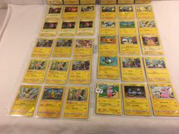 Collector Loose Pokemon Card 4- Sheets of 36 Cards - See Pictures