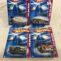 Lot of 4 Pieces Collector New in Package Hot wheels 1/64 Scale Die-cast Metal & Plastic Parts