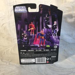 NIP Collector Mattel DC Super Heroes Justice League Unlimited Dr Light Action Figure 5.5" Tall Figur