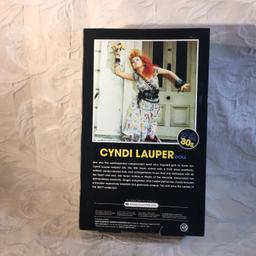 NIB Collector Barbie Pink Label Ladies of The '8's Cyndii Lauper Doll 13.5"tall Box Size