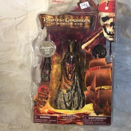 NIP Collector Disney Pirates Of The Caribbean At Worlds End Tia Dalma Action Figure 7" Tall Figure