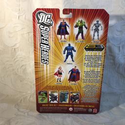 NIP Collector Mattel Exclusive Mattel DC Comics Super Heroes  Brainiac 7"Tal Figure
