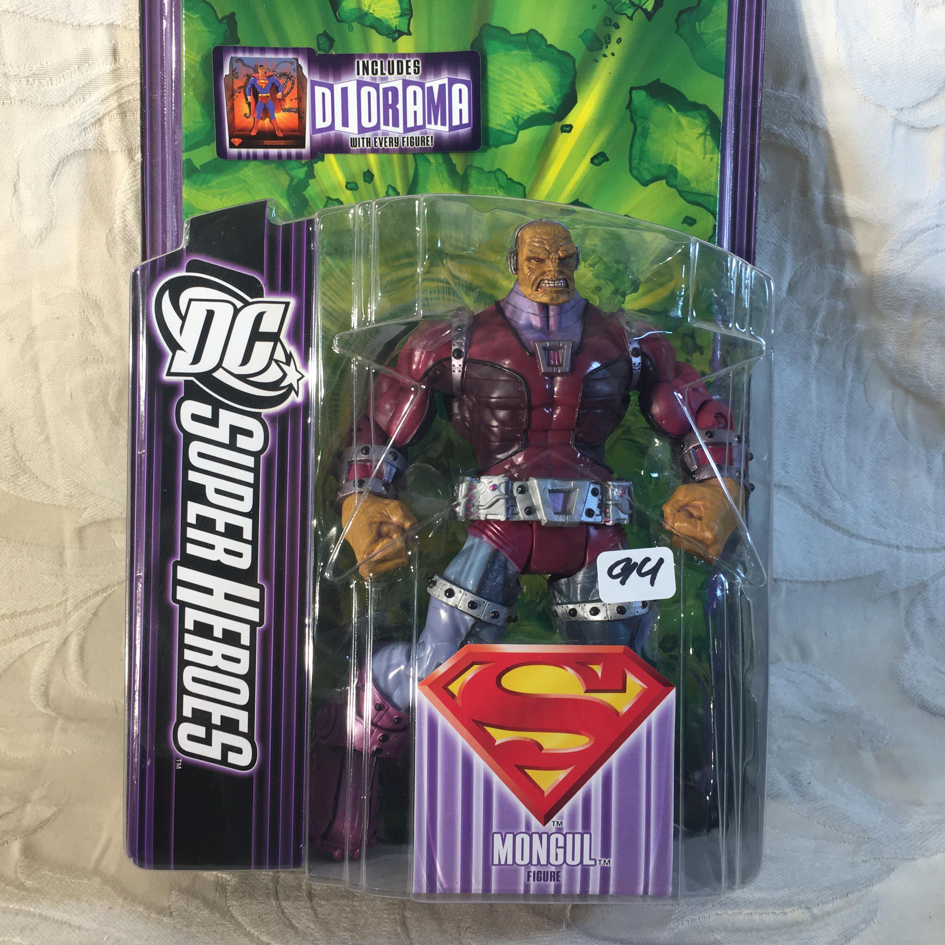 NIB Collector Mattel DC Super Heroes Comic Book Styling  Mongul Action Figure 7"tall Figure