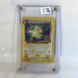 Collector Modern 1995-2000 Nintendo Pokemon Trading Game Card Stage2 Dark Ampharos 70HP Card 1/105