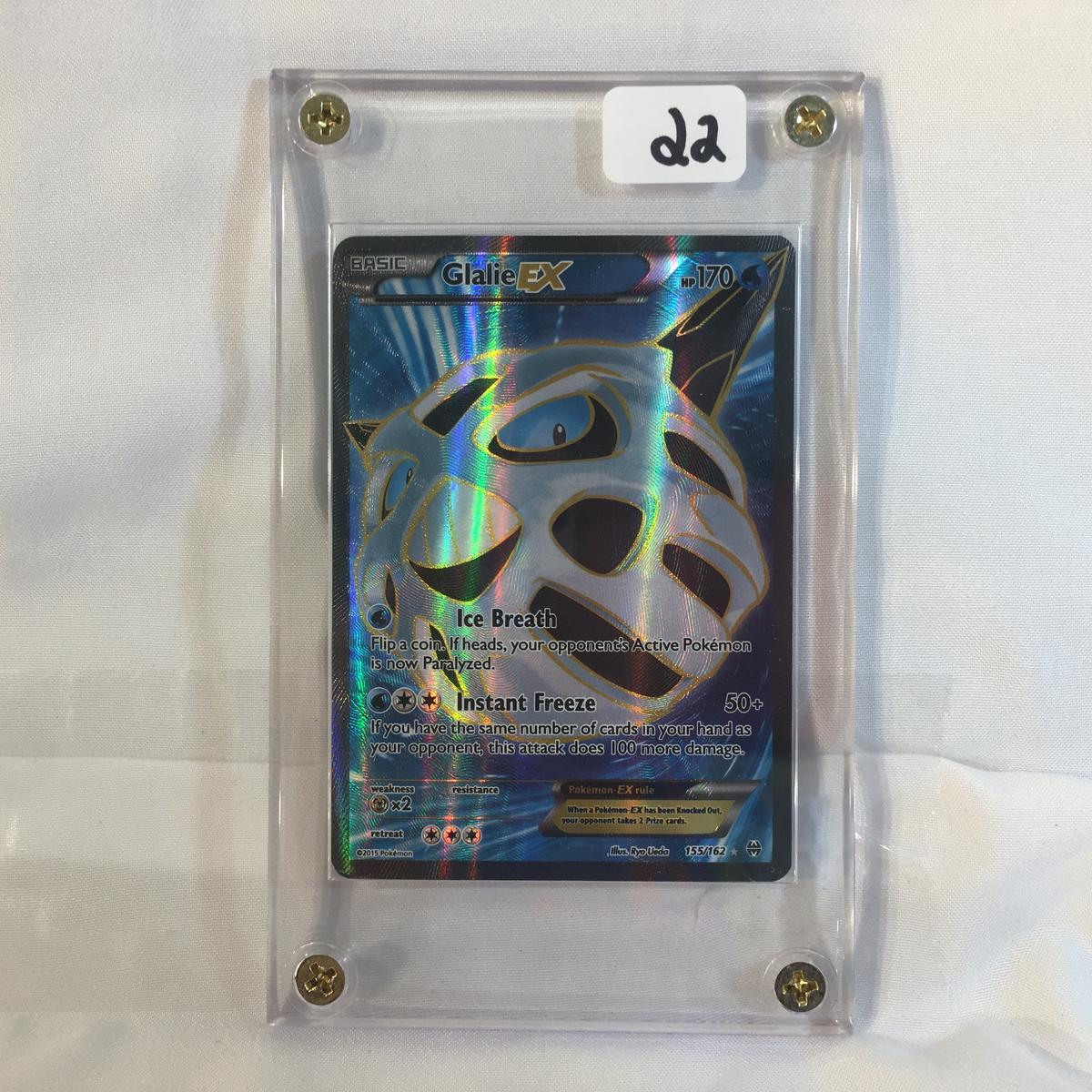 Collector Modern 2015 Pokemon Trading Game Card - GlalieEX HP170 Pokemon Game Card