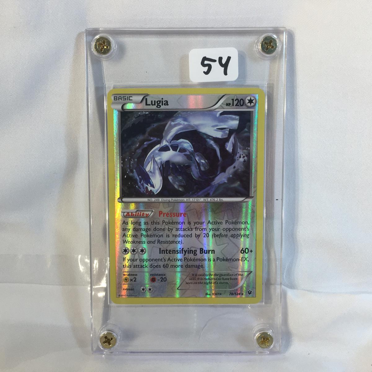 Collector Modern 2016 Pokemon Trading Game Card - Basic Lugia HP120 Pokemon Game Card 78/124