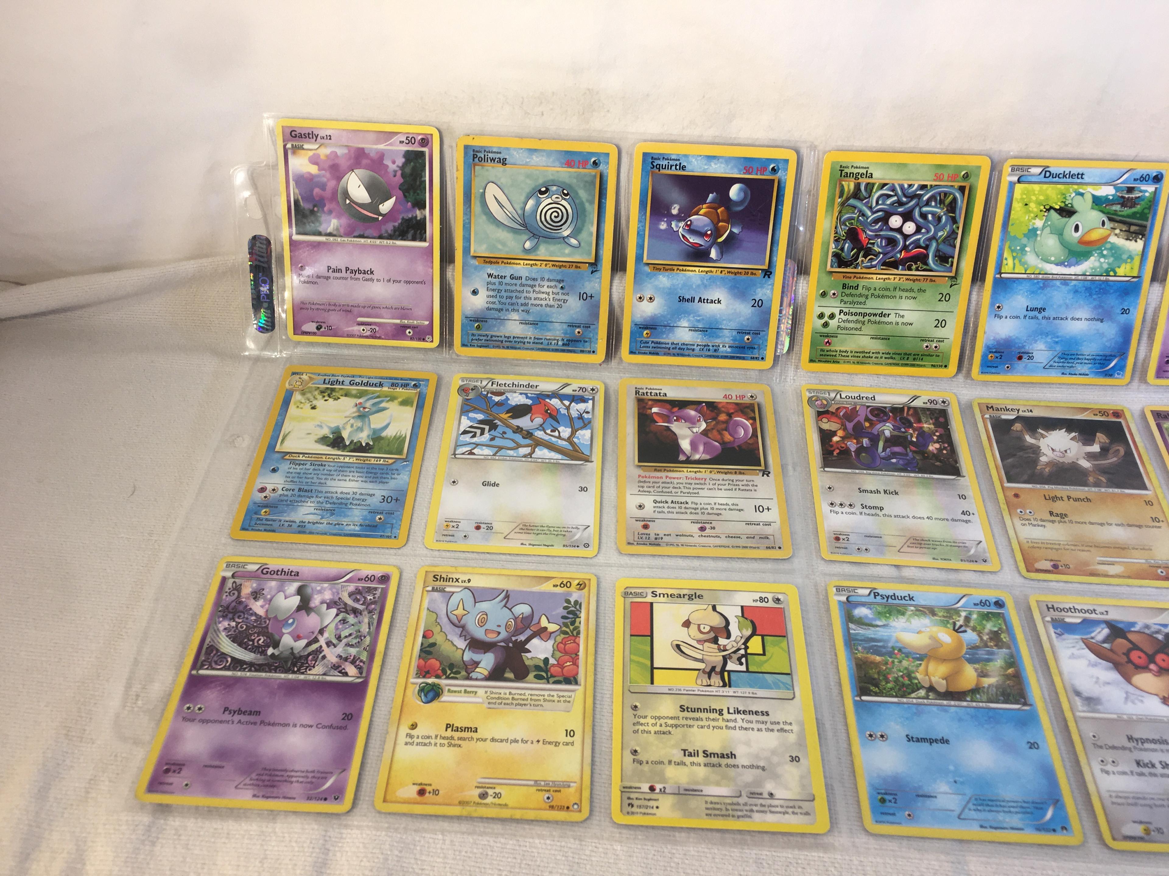 Lot of 18 Pcs Collector Pokemon TCG Assorted Trading Card Game - See Pictures