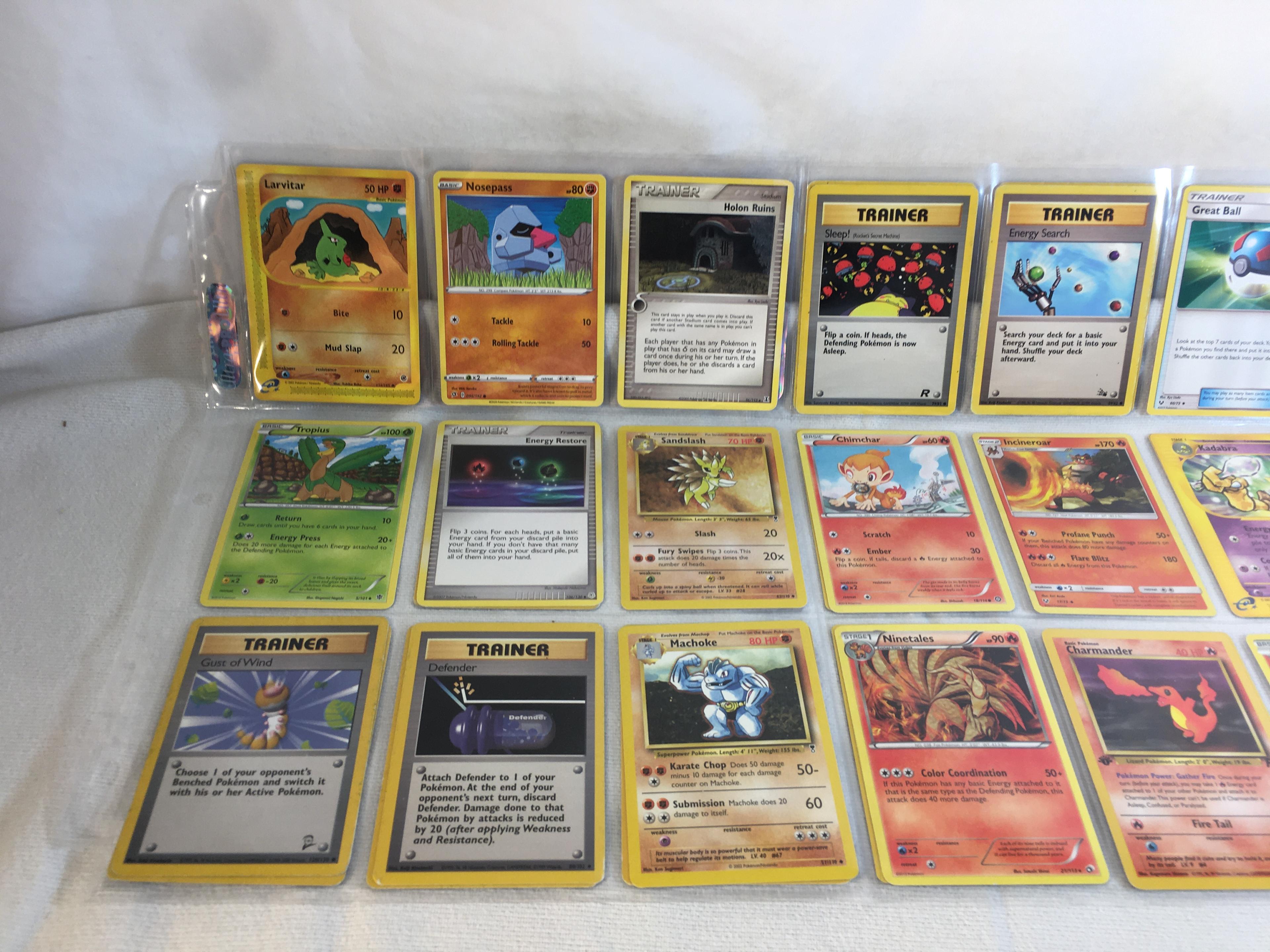 Lot of 18 Pcs Collector Modern Assorted Pokemon Trading Assorted Game Cards - See Pictures