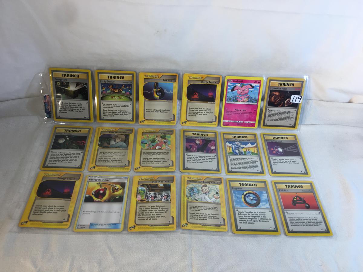 Lot of 18 Pcs Collector Modern Assorted Pokemon Trading Assorted Game Cards - See Pictures