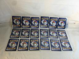 Lot of 18 Pcs Collector Modern Assorted Pokemon Trading Assorted Game Cards - See Pictures