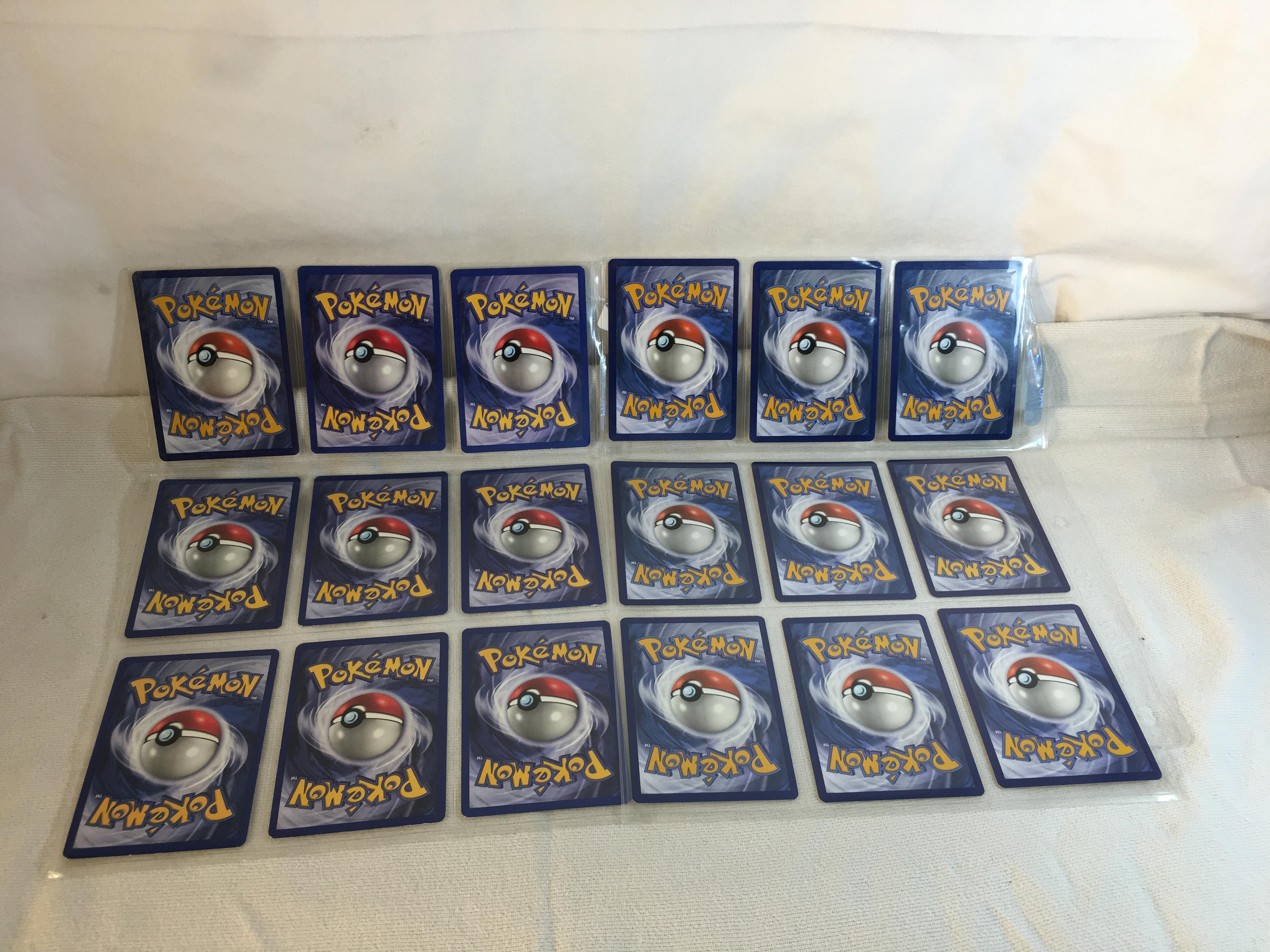 Lot of 18 Pcs Collector Modern Assorted Pokemon Trading Assorted Game Cards - See Pictures