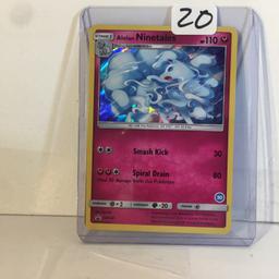 Collector Modern 2018 Pokemon TCG Stage1 Alolan Nineta;es Hp110 Spiral Drain Trading Game Card SM128