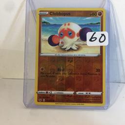 Collector Modern 2020 Pokemon TCG Basic Clobbopus HP60 Bind Trading Game Card 111/202