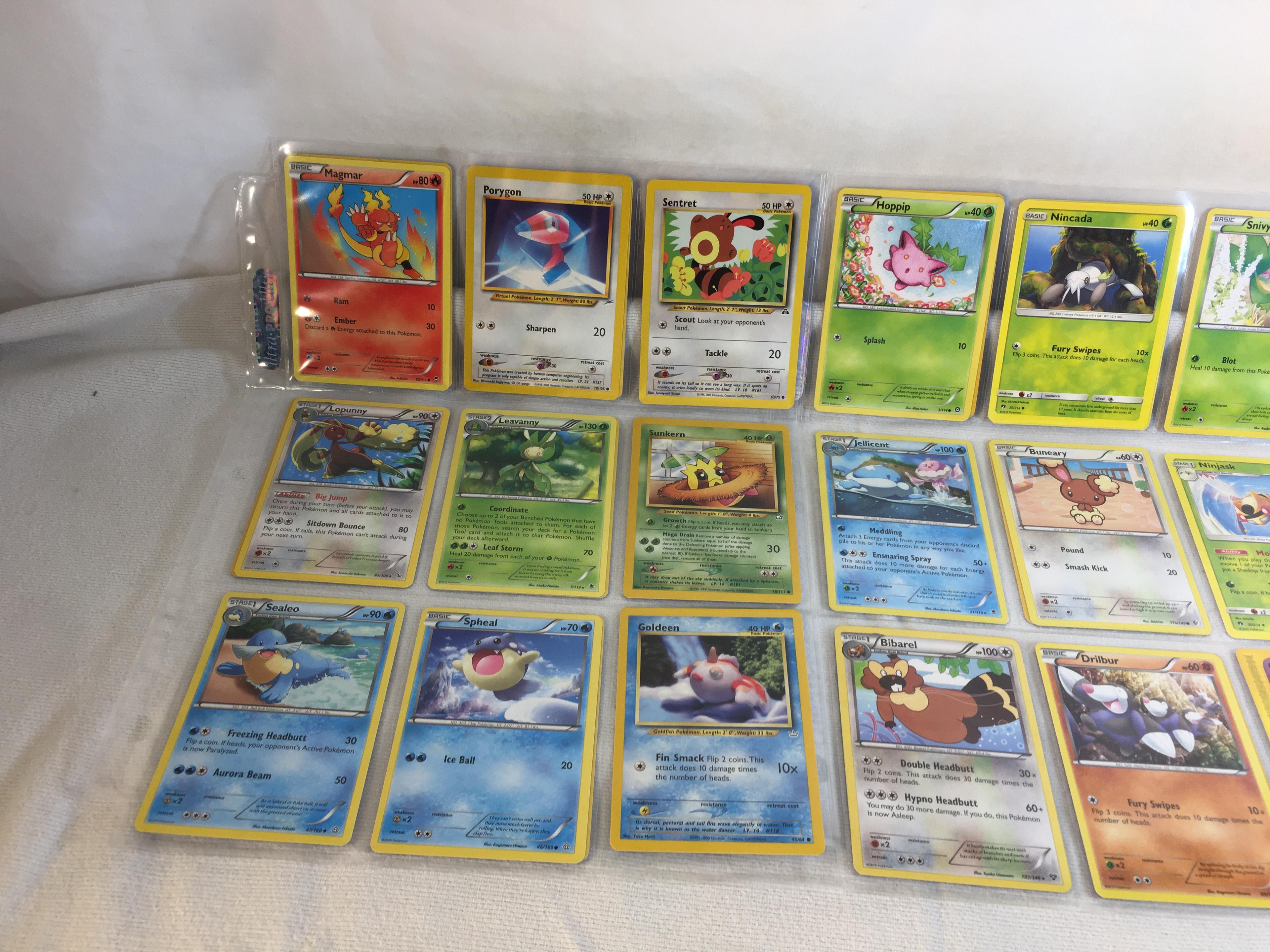 Lot of 18 Pcs Collector Modern Assorted Pokemon Trading Assorted Game Cards - See Pictures