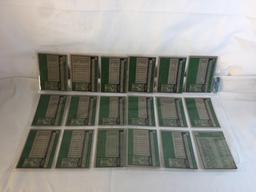 Lot of 18 Pcs Collector Vintage  MLB Baseball  Sport Trading Assorted Cards & Players - See Photos