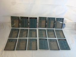 Lot of 18 Pcs Collector Vintage  MLB Baseball  Sport Trading Assorted Cards & Players - See Photos