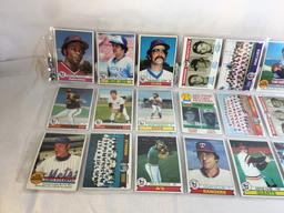 Lot of 18 Pcs Collector Vintage  MLB Baseball  Sport Trading Assorted Cards & Players - See Photos