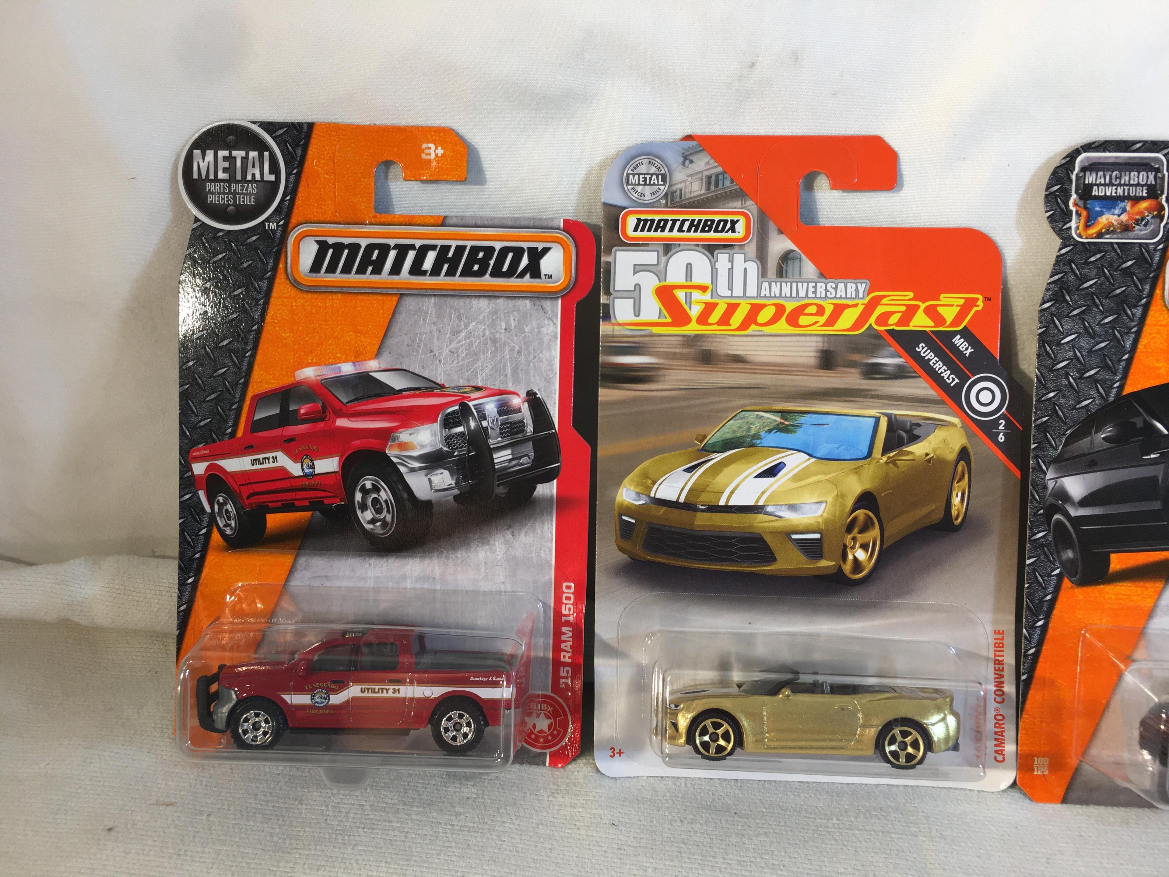 Lot of 4 Pcs Collector New in Package Matchbox DieCast Cars 1/64 Scale - See Pictures