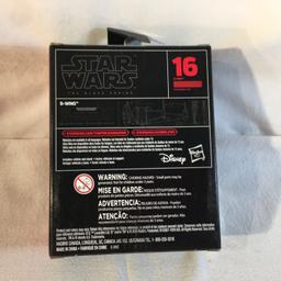 NIB Collector Star Wars The Black Seties Titanium Series B-Wing #16 Box Size: 5x4"