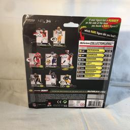 NIP Collector NFLPA Football Sport Action Figure Aaron Rodgers Packers 7-8"Tall Sport Figure