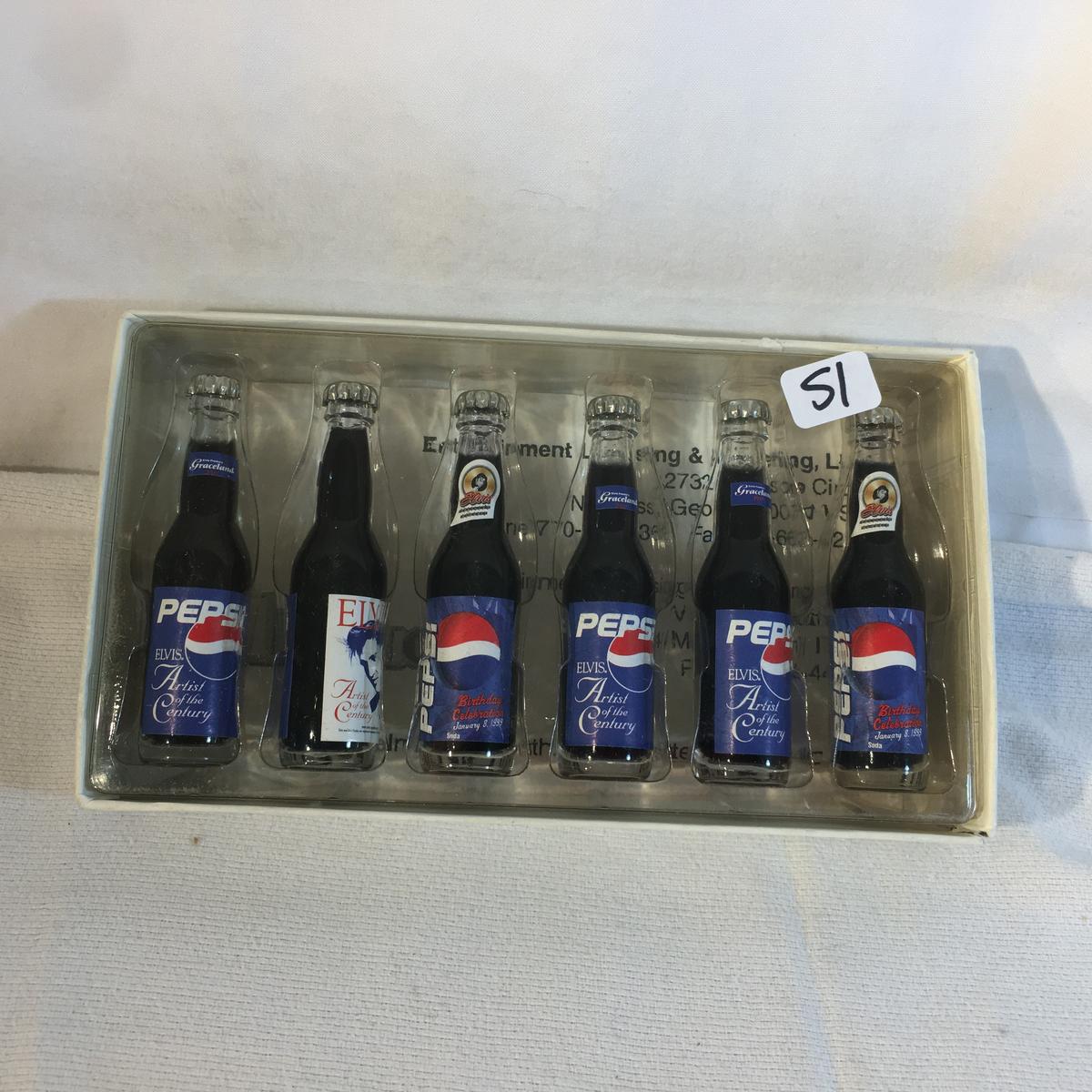 Collector  MiniPepsi Bootles Size:3.5"Tall - See Pictures