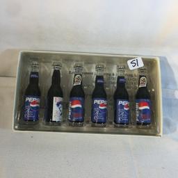 Collector  MiniPepsi Bootles Size:3.5"Tall - See Pictures