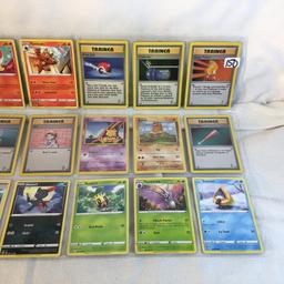 Lot of 18 Pcs Collector Pokemon TCG Pokemon Game Asssorted Cards - See Pictures