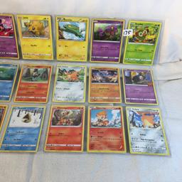 Lot of 18 Pcs Collector Pokemon TCG Pokemon Game Asssorted Cards - See Pictures