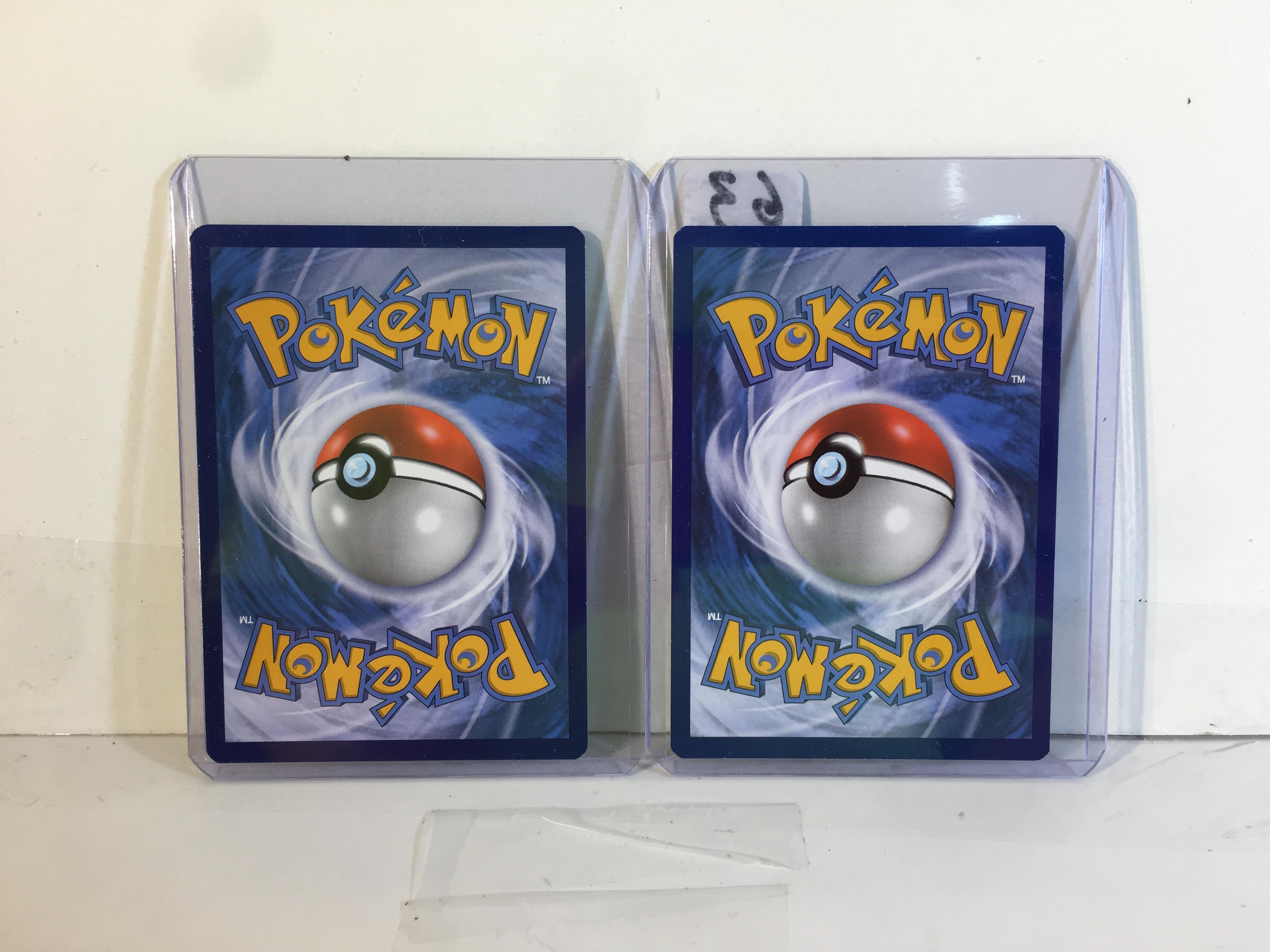 Lot of 2 Collector Pokemon Basic Psyduck Panic HP80 Pokemon Game Cards 7/18