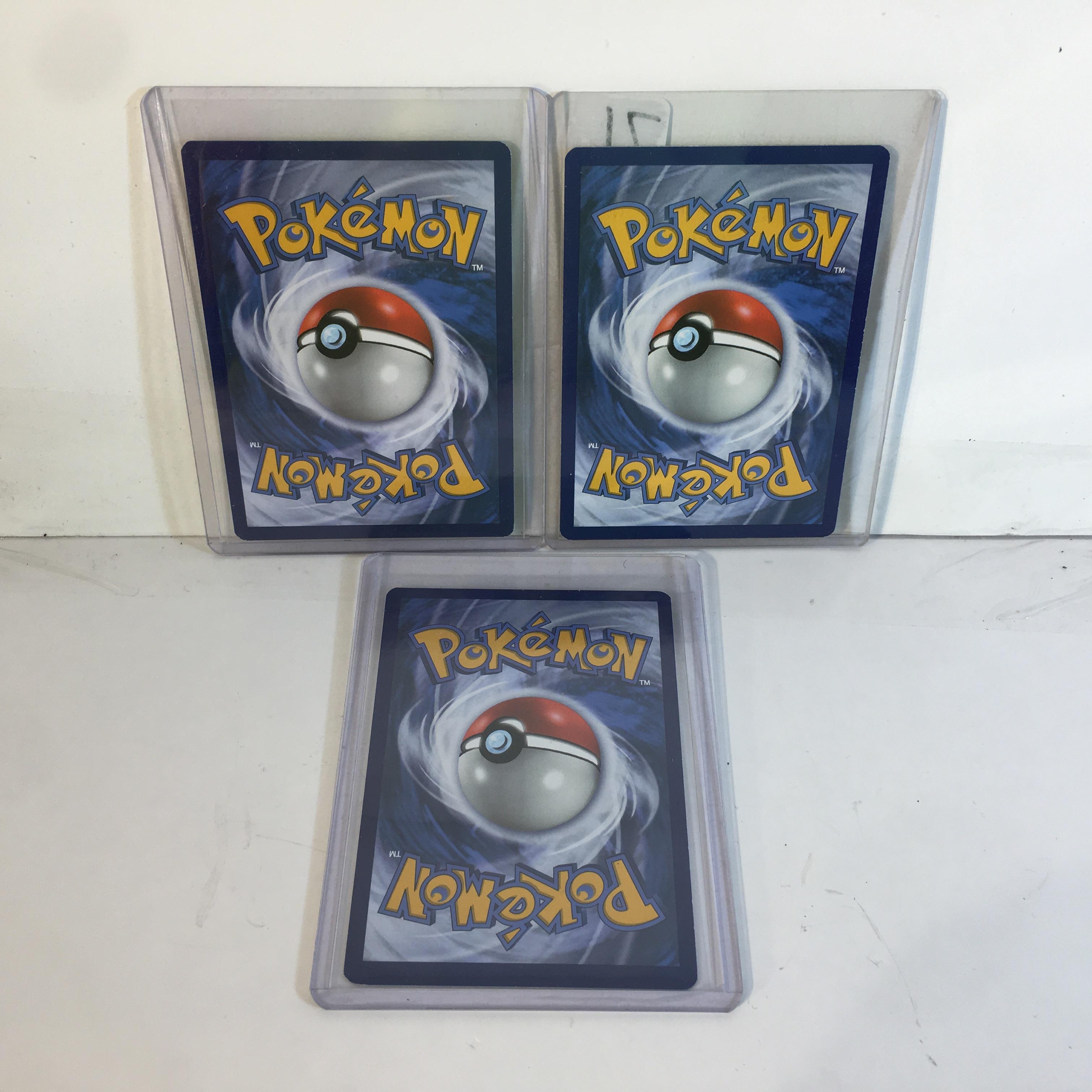 Lot of 3 Collector 2013 Pokemon Energy Pokemon Game Cards - See Pictures