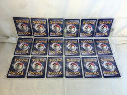 Lot of 18 Pcs Collector Pokemon TCG Pokemon Game Asssorted Cards - See Pictures