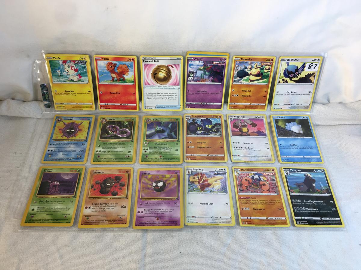 Lot of 18 Pcs Collector Pokemon TCG Pokemon Game Asssorted Cards - See Pictures