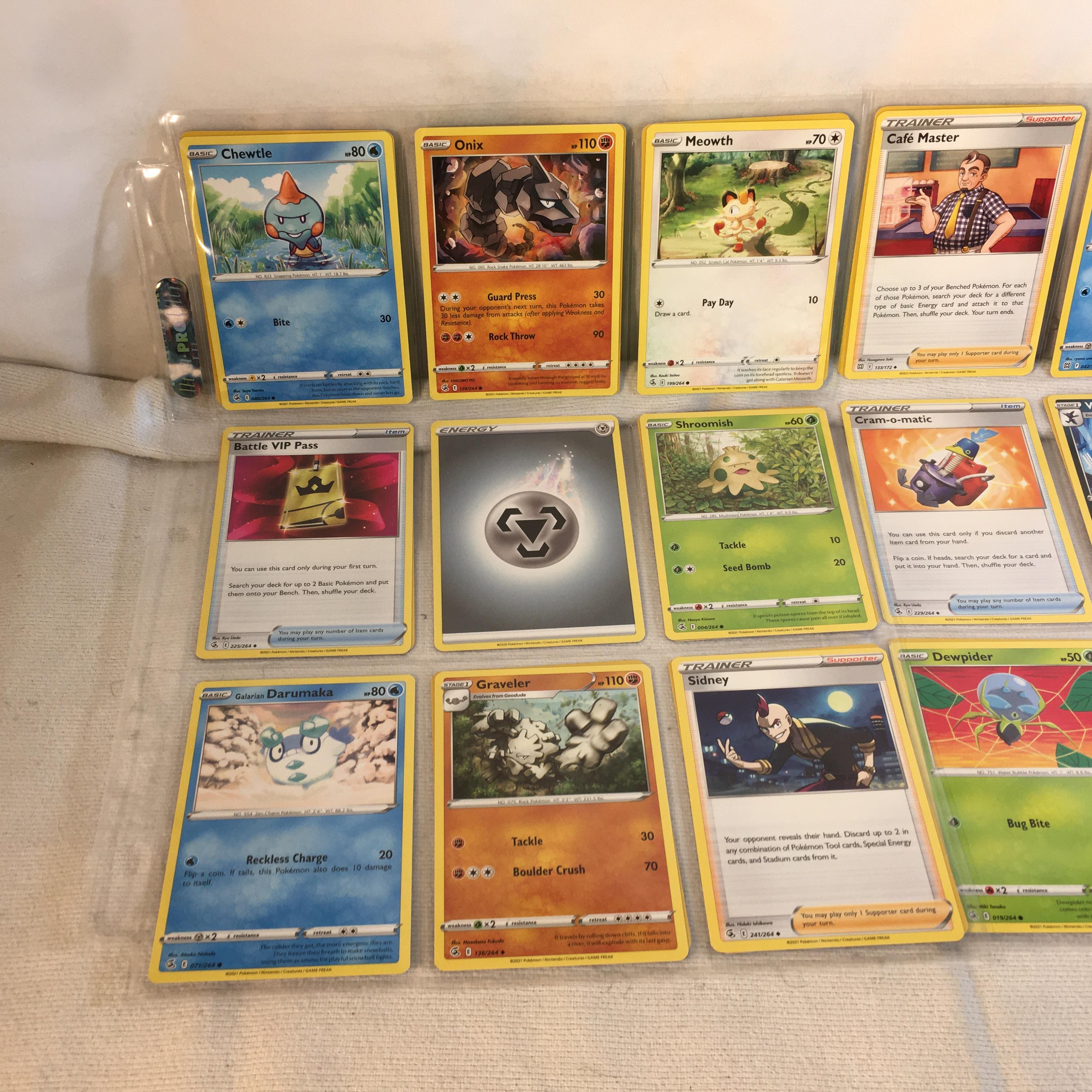 Lot of 18 Pcs Collector Pokemon TCG Pokemon Game Asssorted Cards - See Pictures