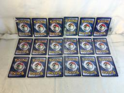 Lot of 18 Pcs Collector Pokemon TCG Pokemon Game Asssorted Cards - See Pictures