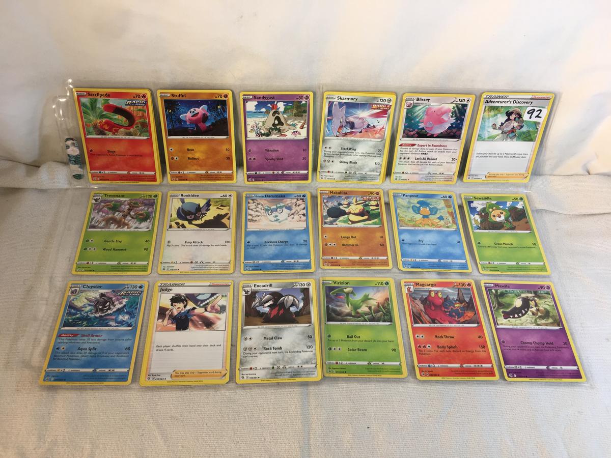 Lot of 18 Pcs Collector Pokemon TCG Pokemon Game Asssorted Cards - See Pictures