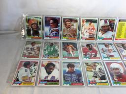 Lot of 18 Pcs Collector Vintage  NFL Football Sport Trading Assorted Cards & Players - See Photos