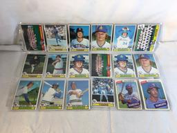 Lot of 18 Pcs Collector Vintage  MLB Baseball  Sport Trading Assorted Cards & Players - See Photos