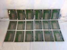 Lot of 18 Pcs Collector Vintage  MLB Baseball  Sport Trading Assorted Cards & Players - See Photos