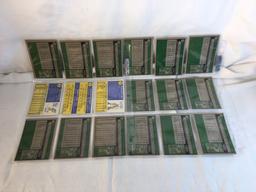 Lot of 18 Pcs Collector Vintage  MLB Baseball  Sport Trading Assorted Cards & Players - See Photos