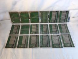 Lot of 18 Pcs Collector Vintage  MLB Baseball  Sport Trading Assorted Cards & Players - See Photos